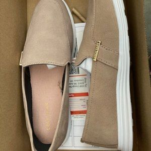 New cole haan ella vntn loafer size 6.5 in etherea nubuck